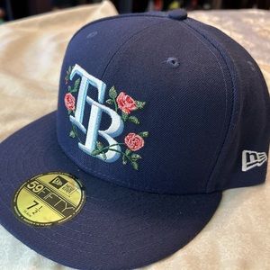Tampa Bay Rays New Era 59Fifty 7 1/2 New Era Bloom Series